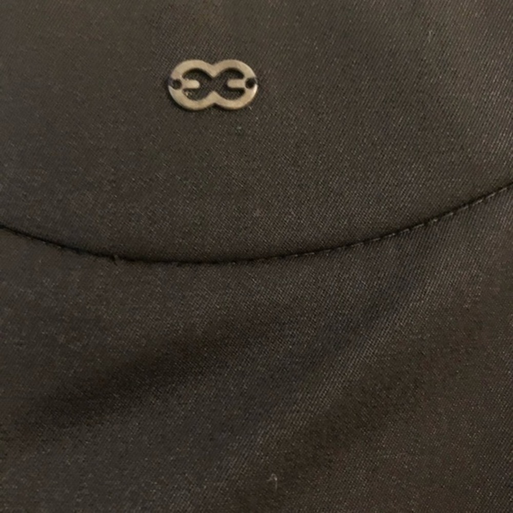 Escada black lined skirt with side pockets NEW - Picture 3 of 7